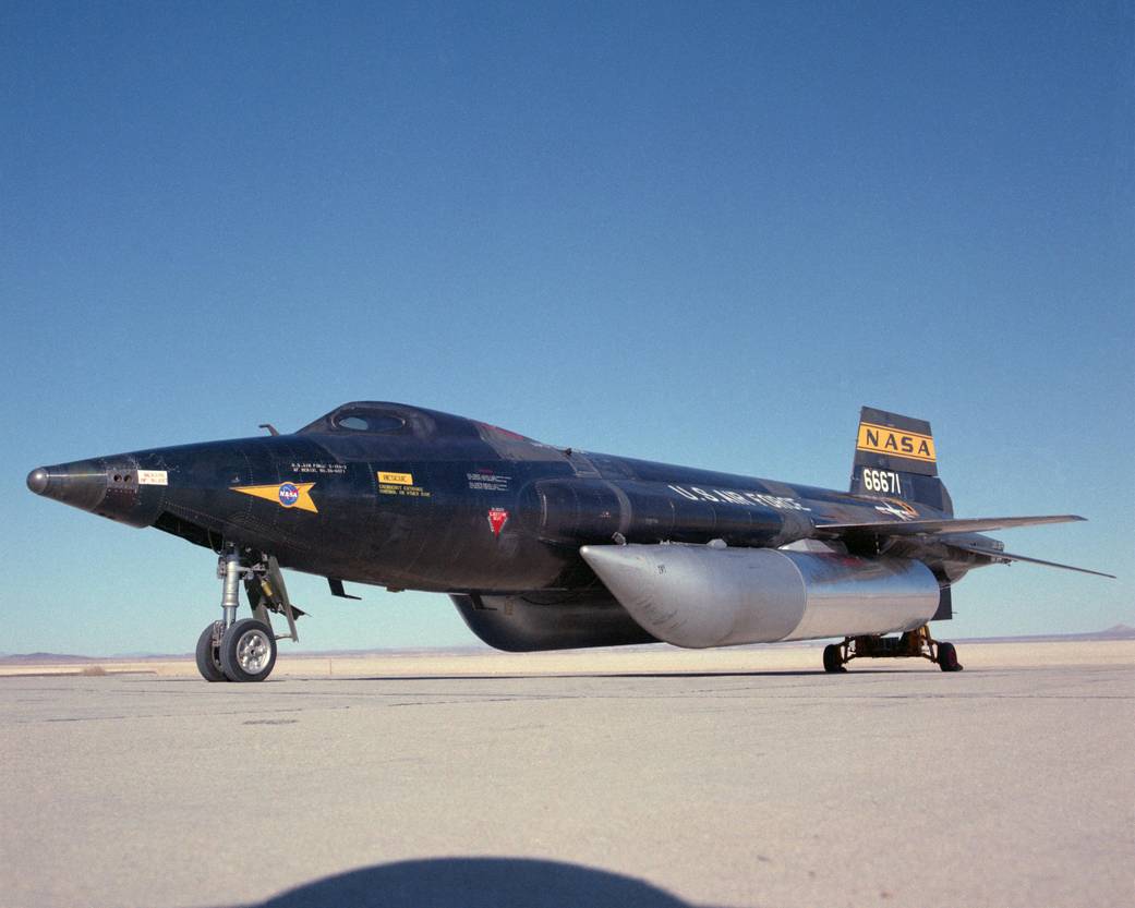 X-15 with Two External Fuel Tanks