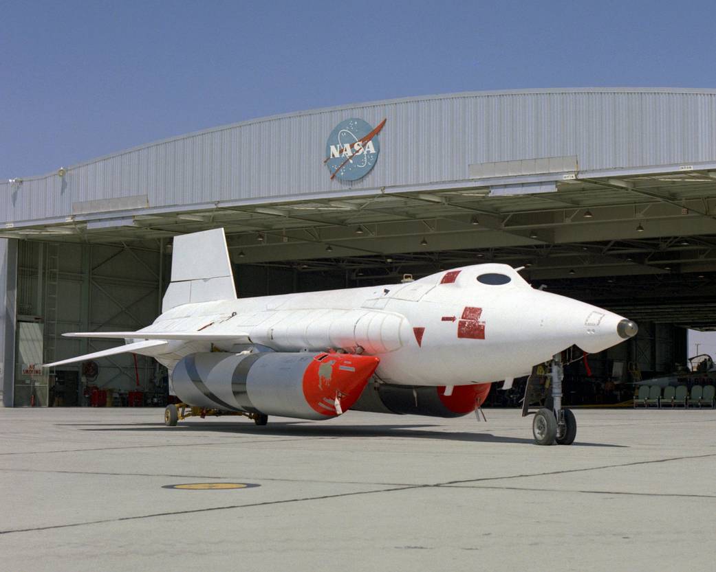 X-15A #2 with Full-Scale Ablative and External Tanks Installed