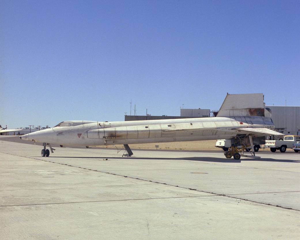 X-15A #2 with Heat Damage