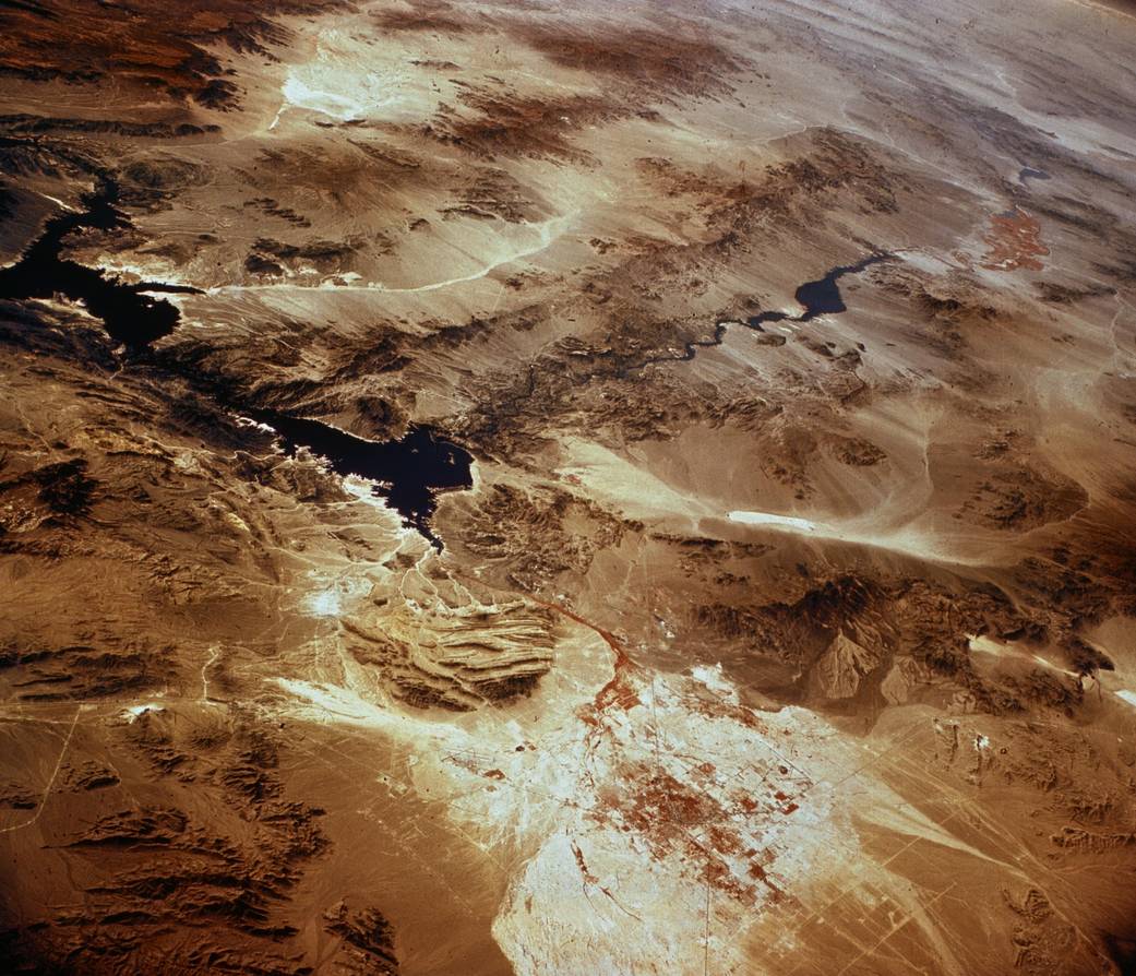 Southwestern US Taken by X-15 Hycon HR-236 Camera