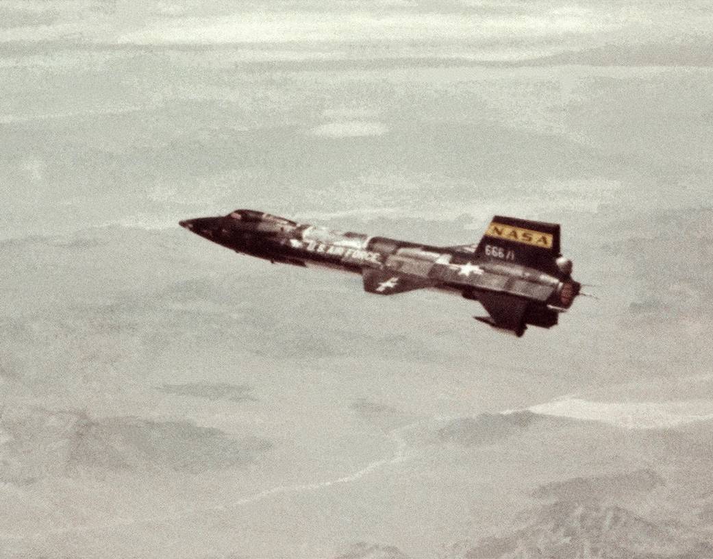 X-15A #2 with Dummy Ramjet Engine Attached