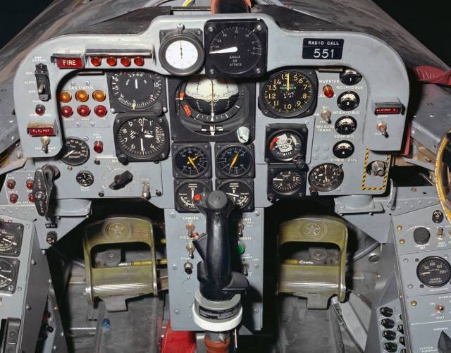 X-24B Cockpit Instrumentation Panel