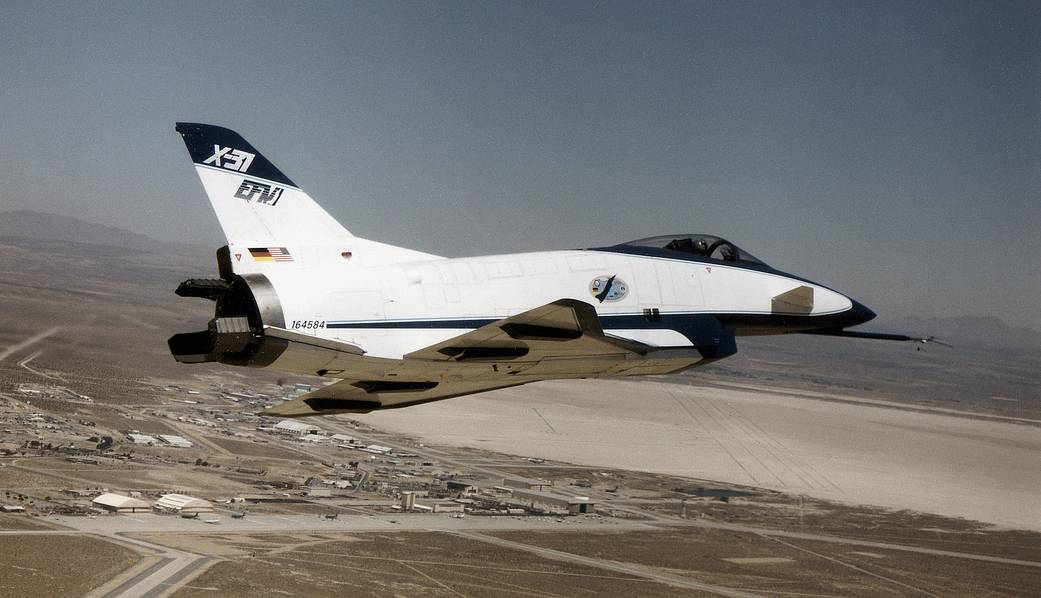 In Flight over Edwards Air Force Base, CA