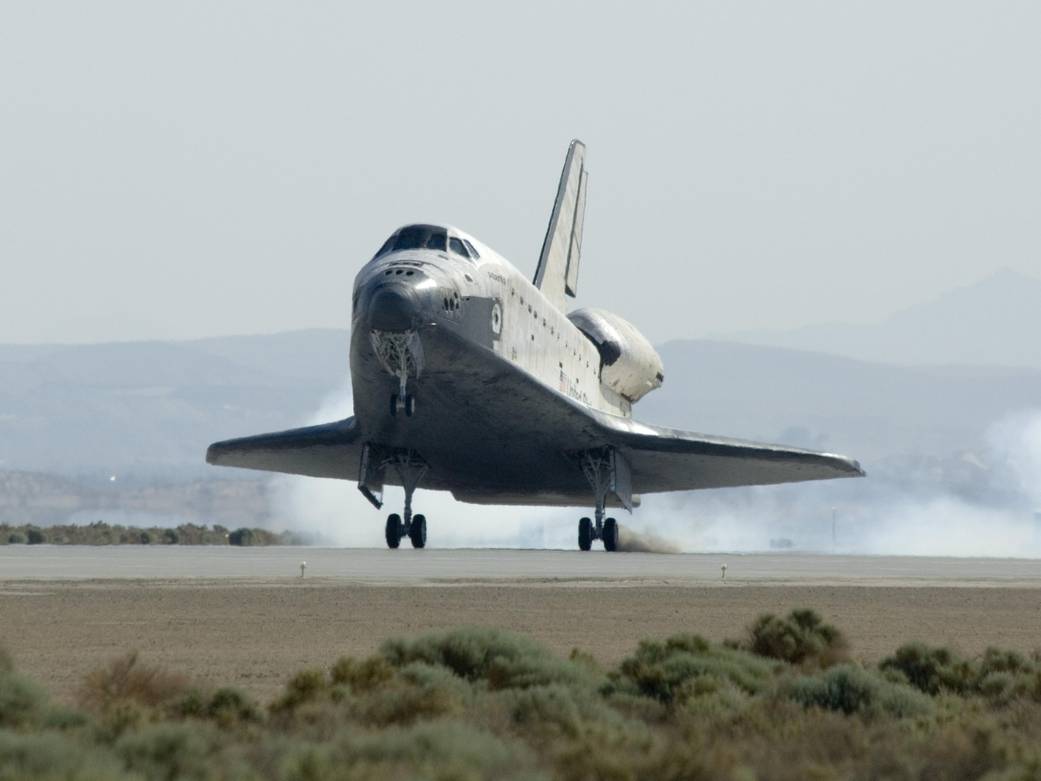 Atlantis Touches Down