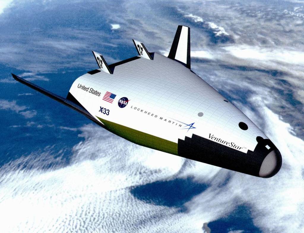 Artist’s Concept: X-33 in Orbit