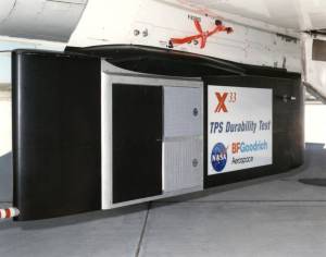 F-15B Flight Test Fixture Tests X-33 Thermal Protection System