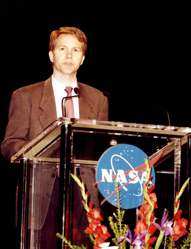 CEO of Orbital Sciences Corporation Speaks at X-34 Rollout