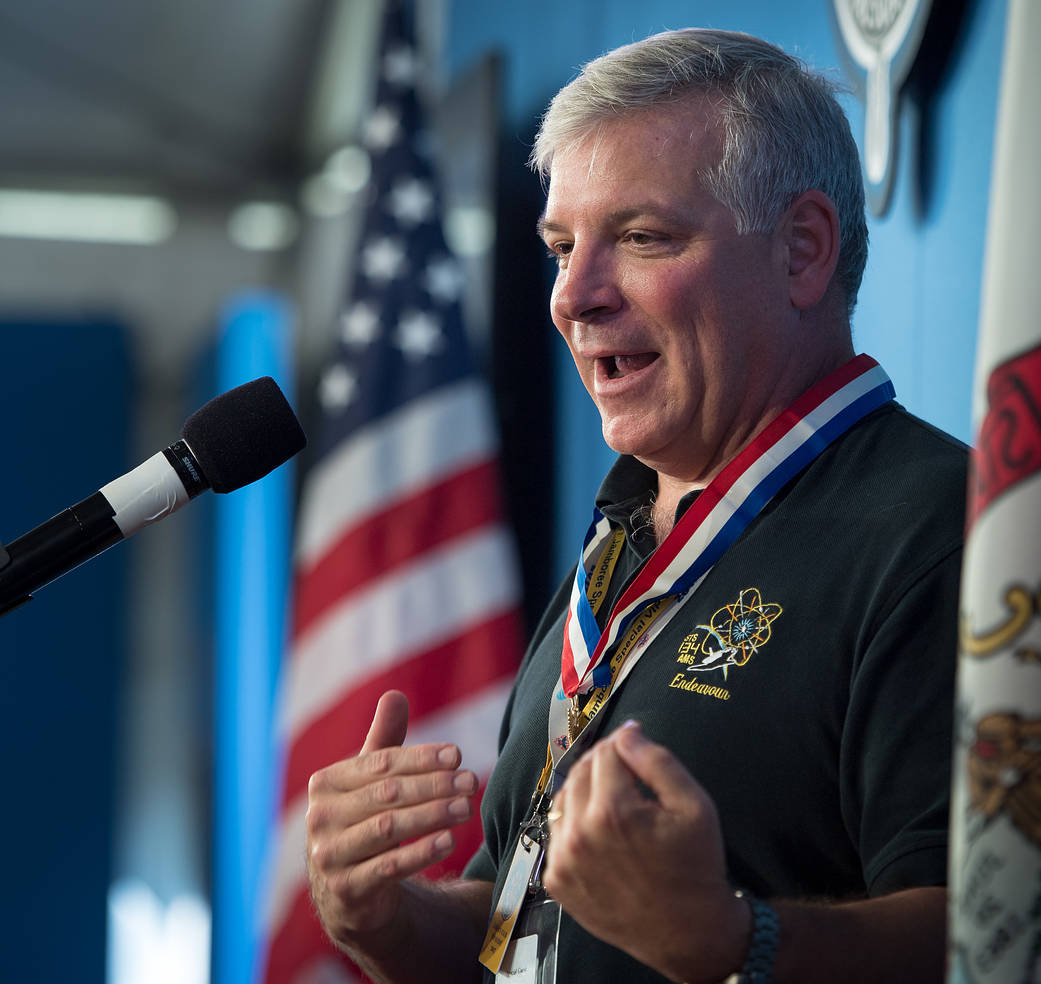 Greg "Box" Johnson Gives Remarks at the Boy Scouts of America National Jamboree