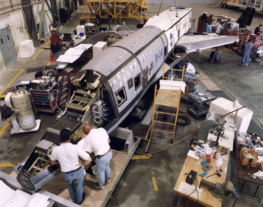 X-34 Technology Testbed Demonstrator