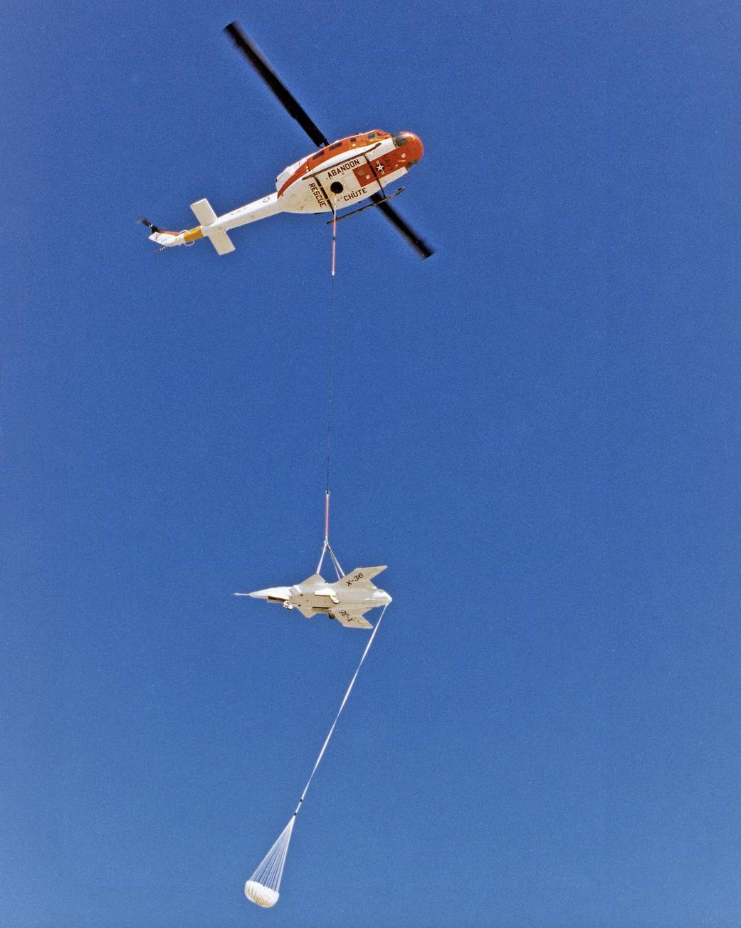X-36 Undergoes Radio Frequency and Telemetry Test