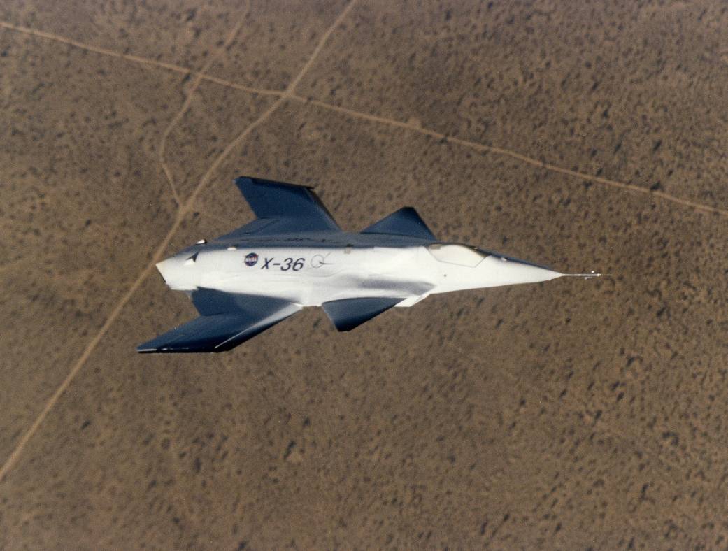 X-36 Remotely Piloted Research Aircraft