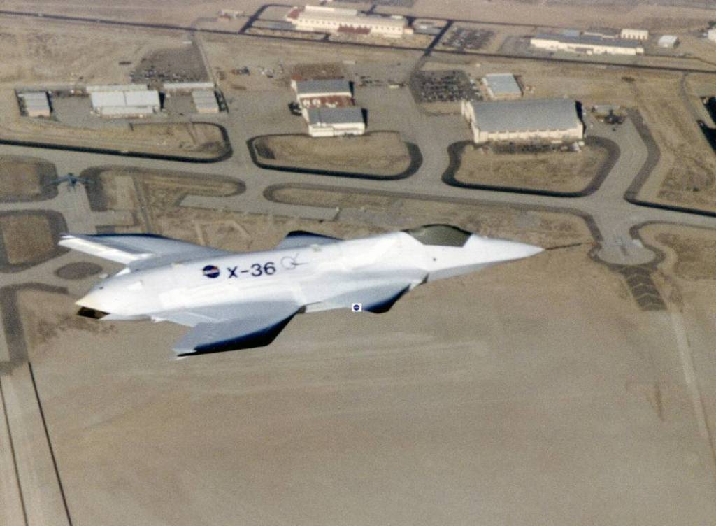 X-36 Tailless Fighter Agility Research Aircraft
