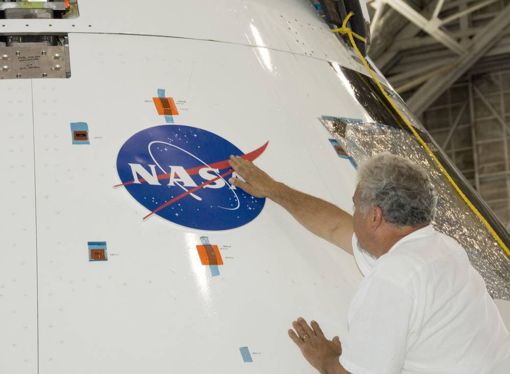 Orion LAS AFT NASA Logo