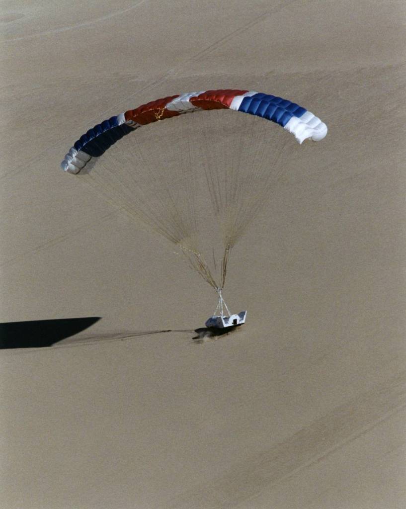 X-38 V-131R Touching Down on Rogers Dry Lake