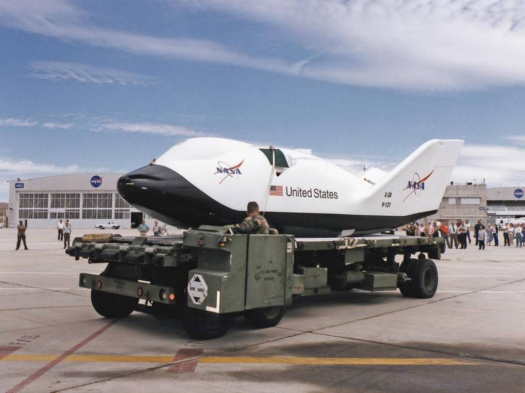 Air Force Makes Ramp Delivery of X-38