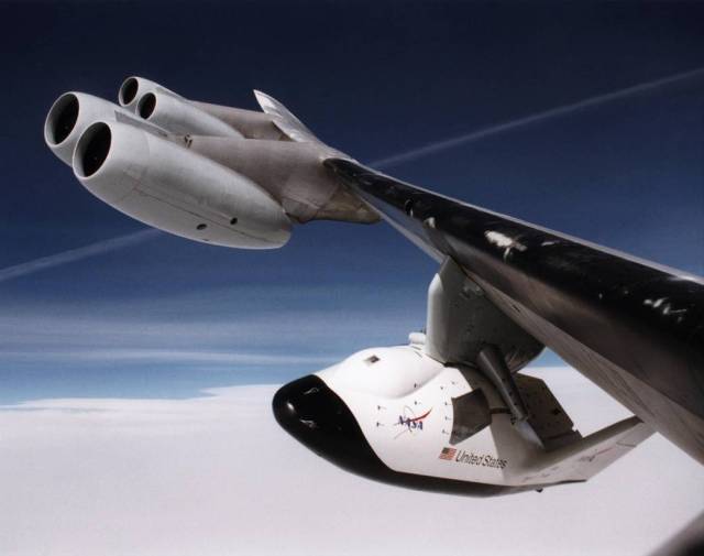 X-38 Taken from the B-52 Observation Deck