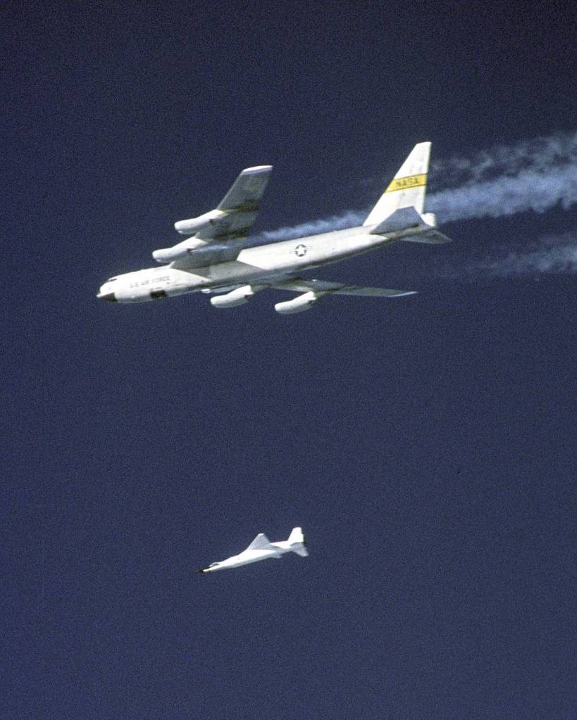 Third X-43A and Pegasus Booster Rocket Drop from B-52