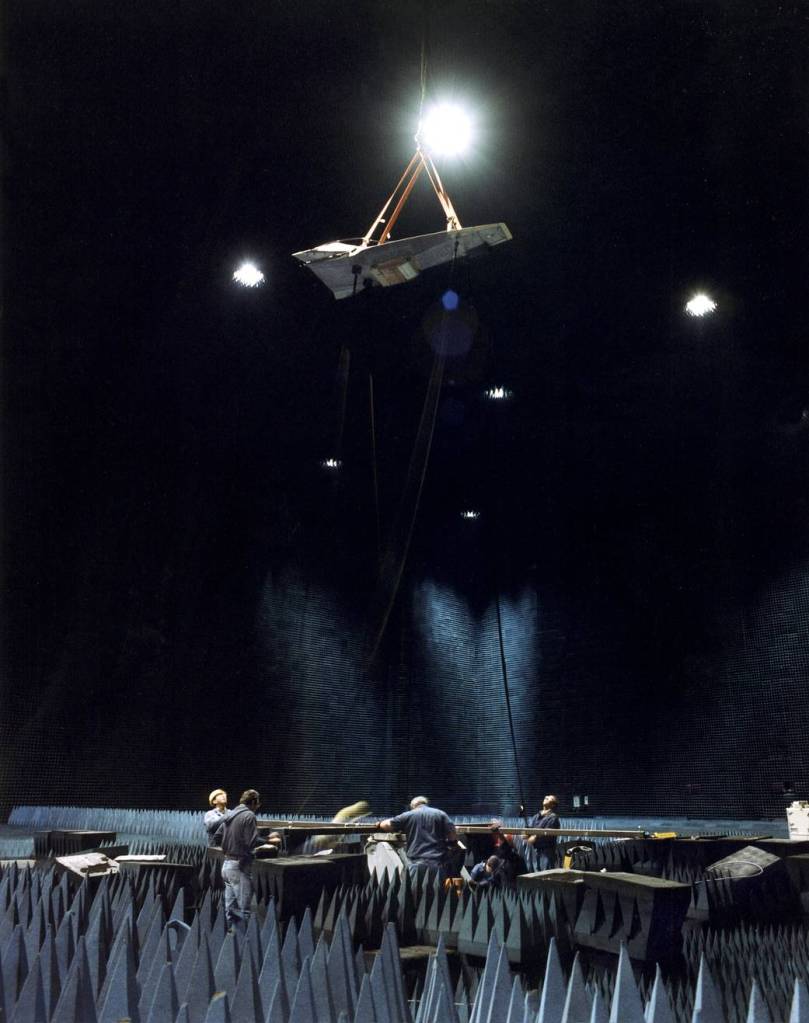Benefield Anechoic Facility Performs Radio Frequency Tests on X-43A 