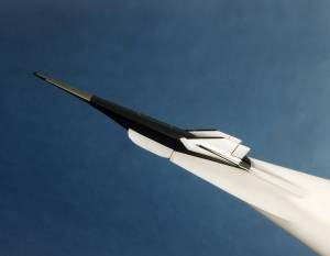 Close-Up of X-43A Model