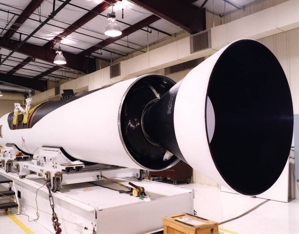 Pegasus Rocket Booster Close Up