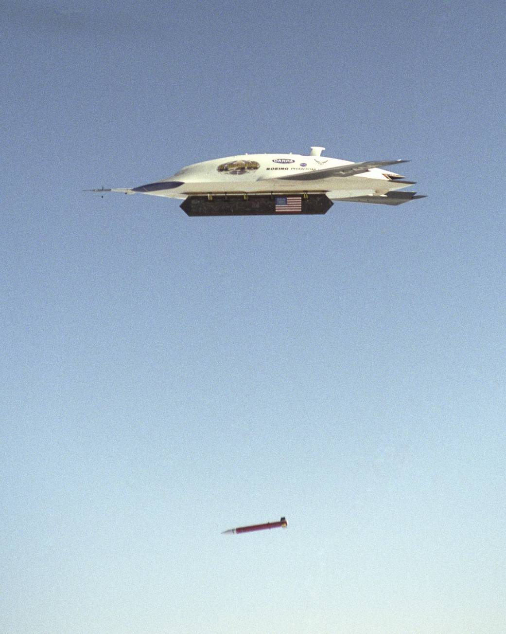 X45c X-45 Unmanned Combat Air Vehicle - Weapon Release - NASA