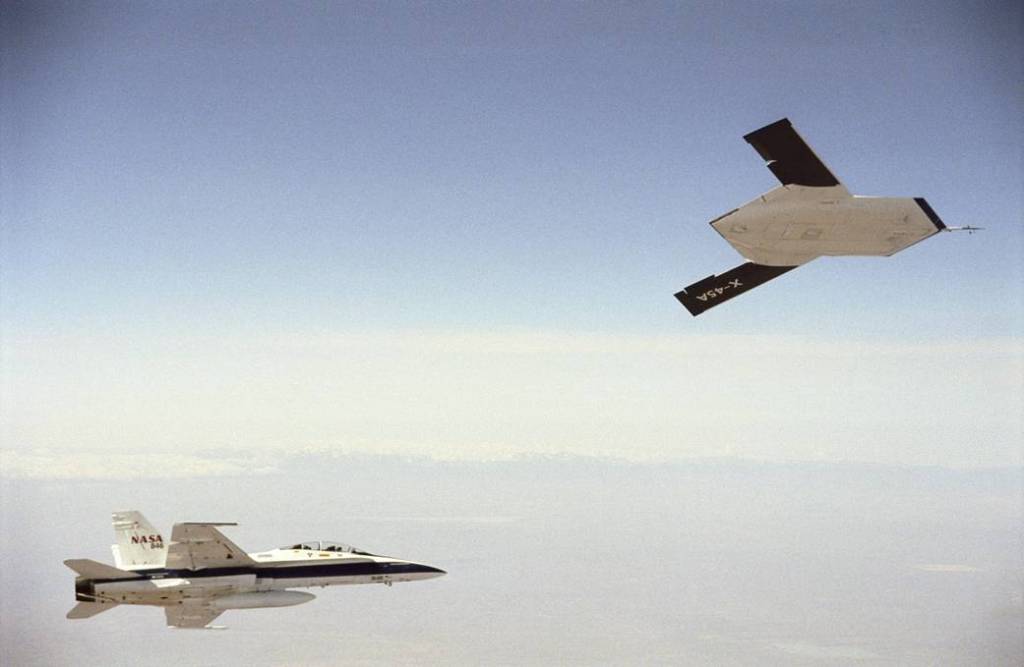 First GPS-Guided Weapon Demonstration Flight of X-45A