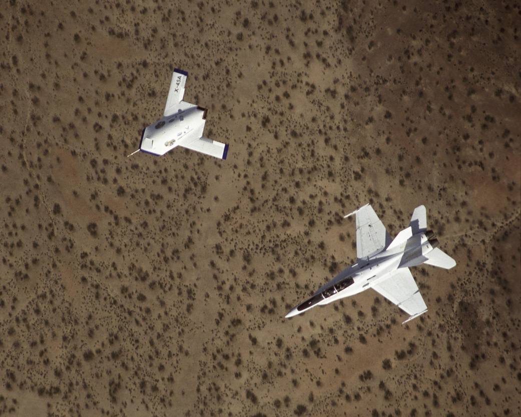X-45 Unmanned Combat Air Vehicle