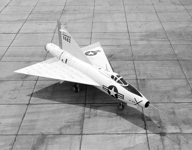 Fuselage and Delta Wings: XF-92A