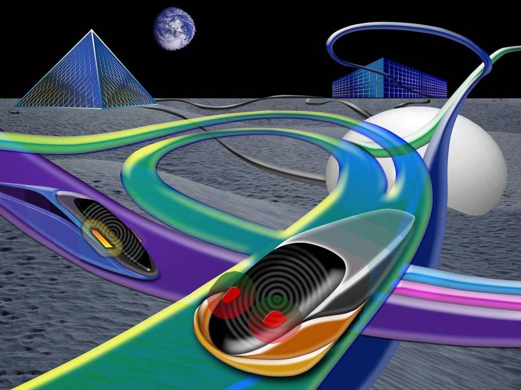 Art Contest: Transportation on the Moon