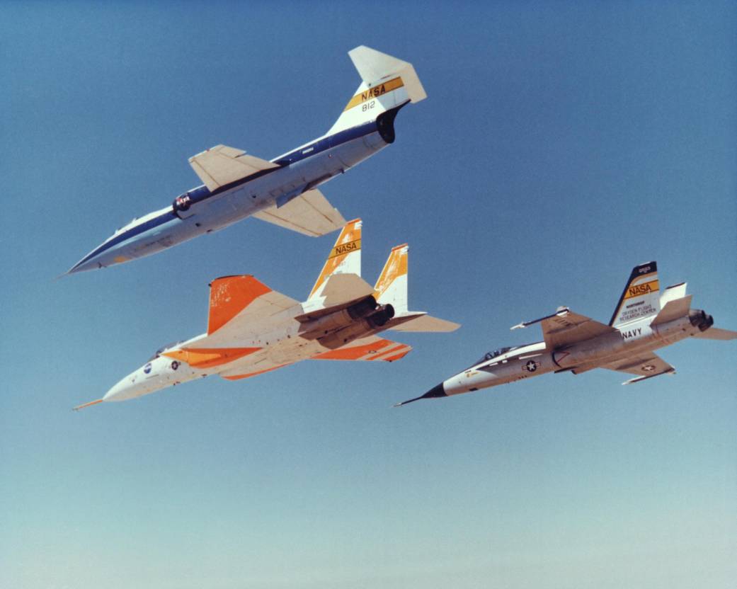 Dryden Aircraft Fleet 1970s Images