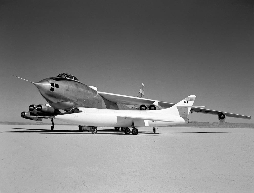 Douglas D-558-ll and Boeing B-47A Stratojet