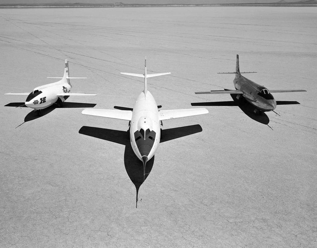 On the Ramp: X-1E, D-558-II, and X-1B