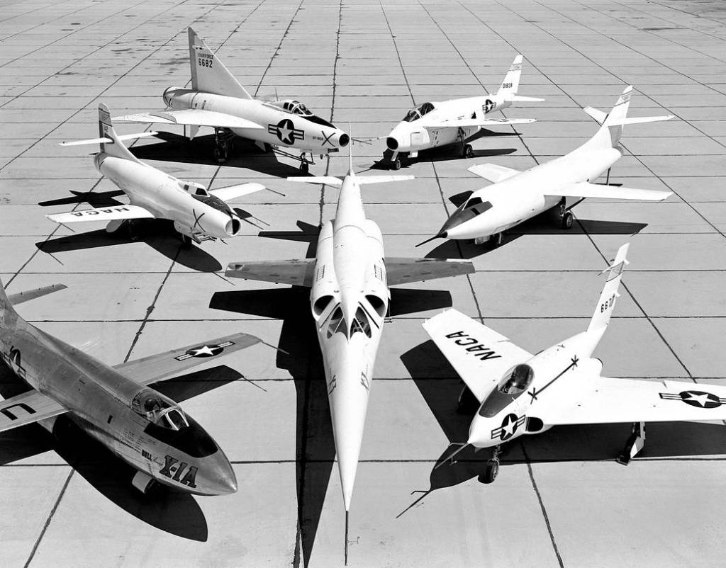 NACA High-Speed Flight Research Station Aircraft Fleet, 1950’s