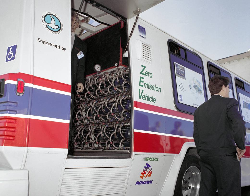Fuel-Cell Powered Bus