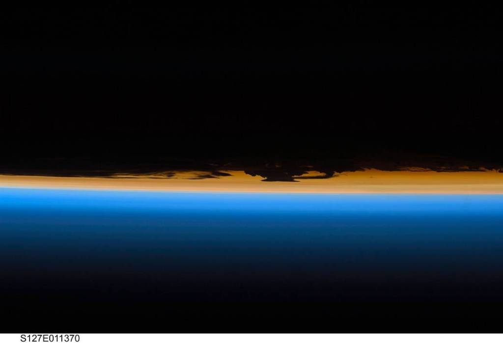 Sunset From Orbit