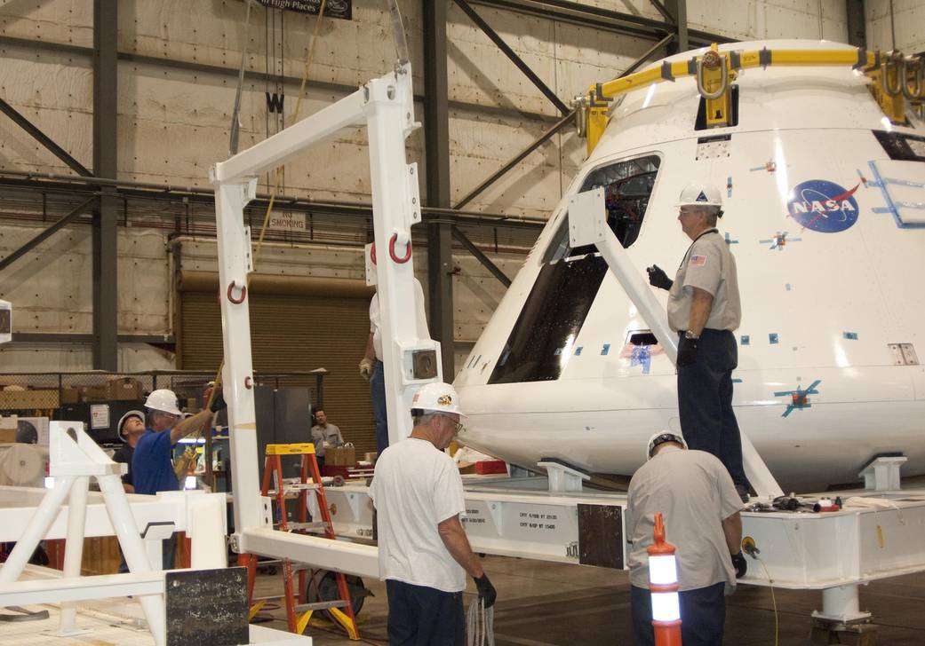 Orion Preps for Shipment to White Sands Missile Range