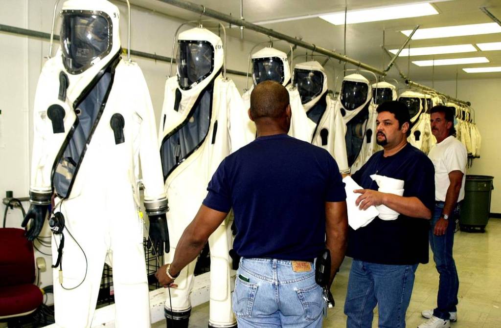SCAPE Suits Prepared in Hangar S