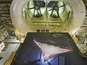 X-48C in Langley Full-Scale Tunnel
