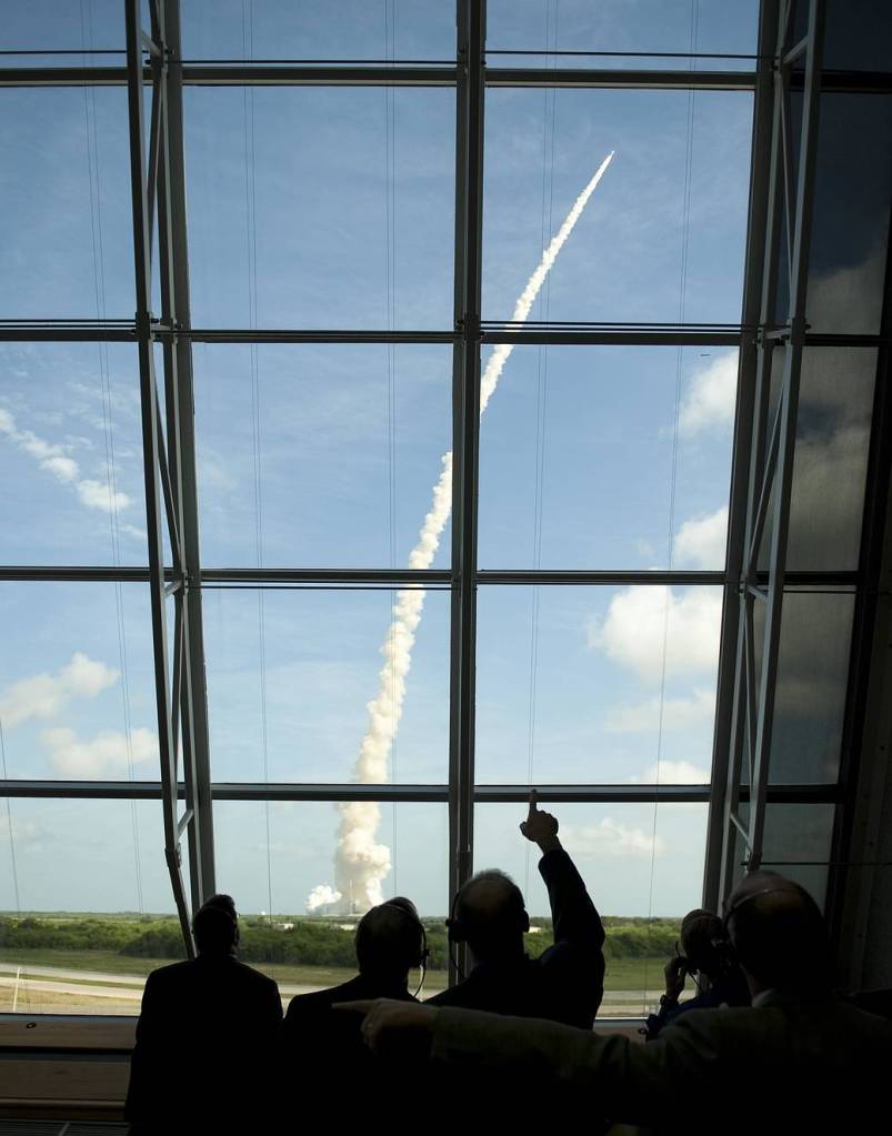 Ares I-X Lifts Off