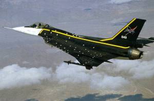F-16XL #1 CAWAP Flight
