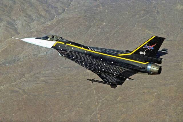 F-16XL #1 CAWAP Flight