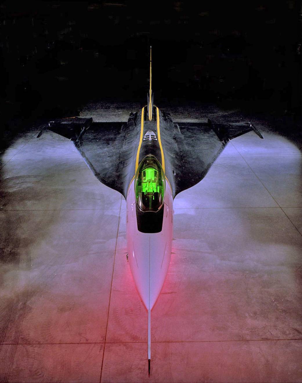 F-16XL #1 in Hangar