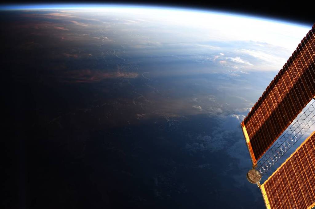 From Day Into Night on the International Space Station