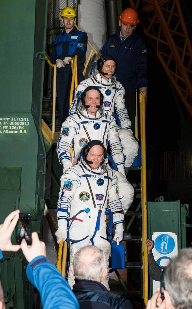 Expedition 55 Crew at the Launchpad