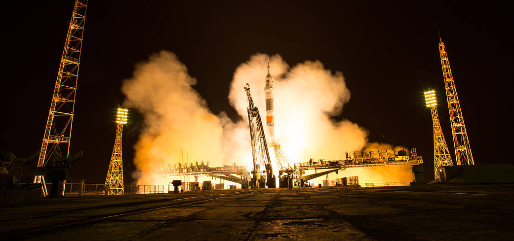Expedition 55 launch to space station