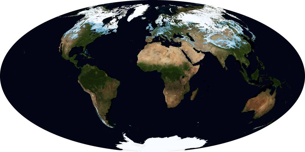 Terra Turns Ten: Snow, Clouds and Sunlight