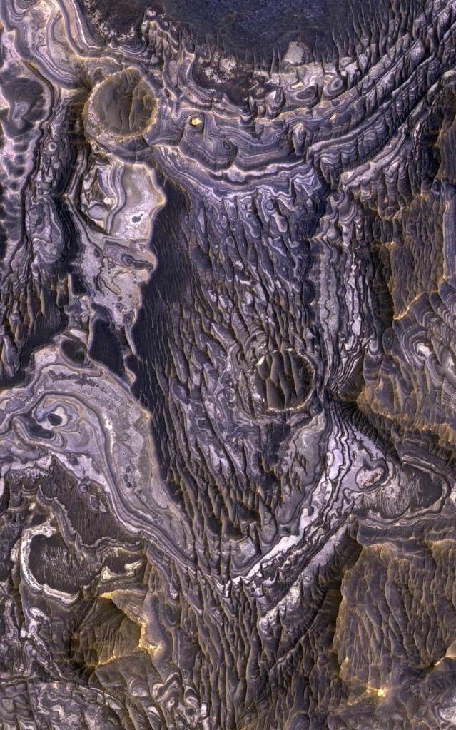 Bright Layered Deposits