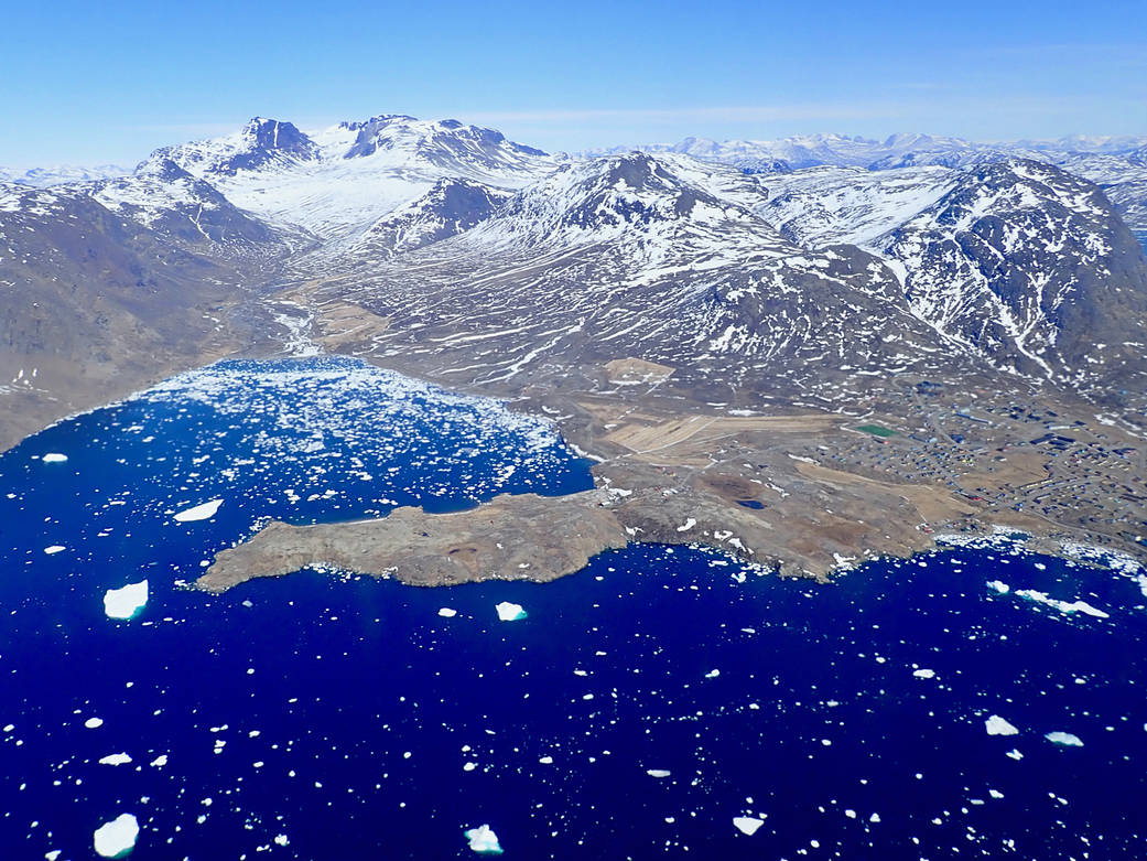 Southern Greenland town of Narsaq