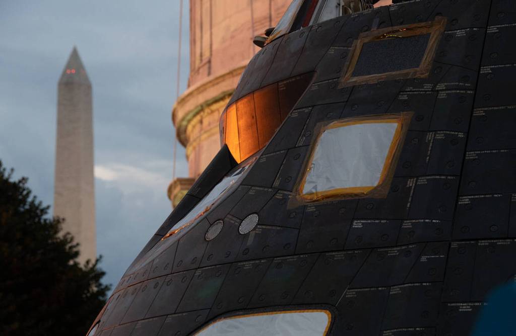 Flown Orion Spacecraft Visits Washington, DC, for Made in America Showcase