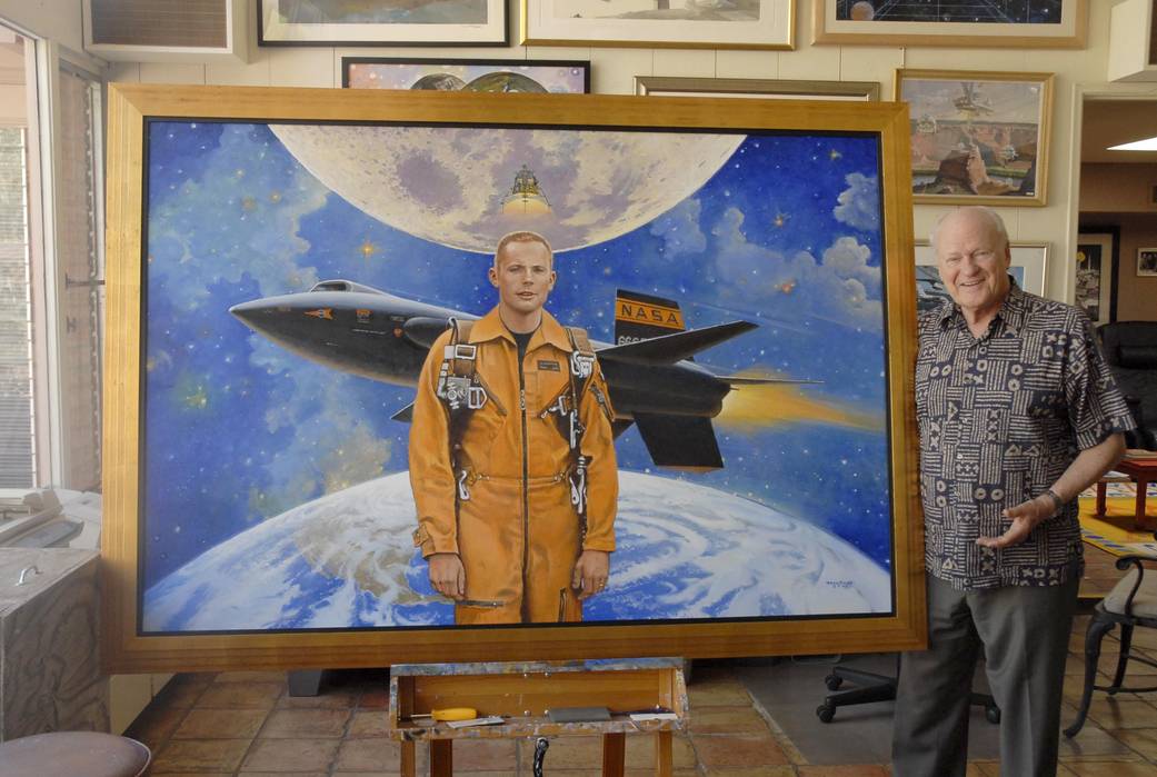 Artist Bob McCall